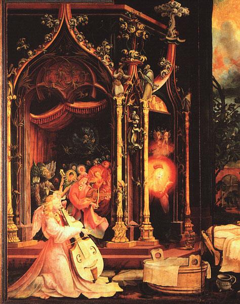  Matthias  Grunewald The Isenheimer Altarpiece Germany oil painting art